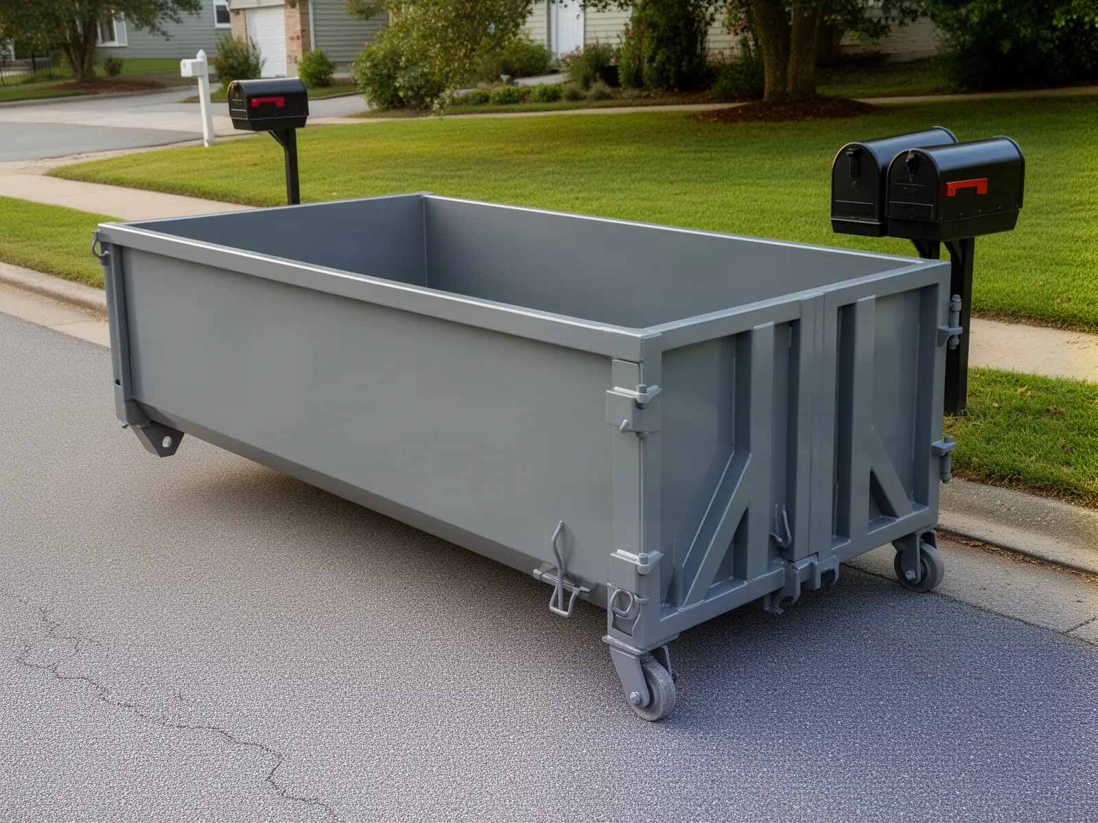 Roll-off dumpster from Rolling Hills Dumpster Rental in Antioch, CA